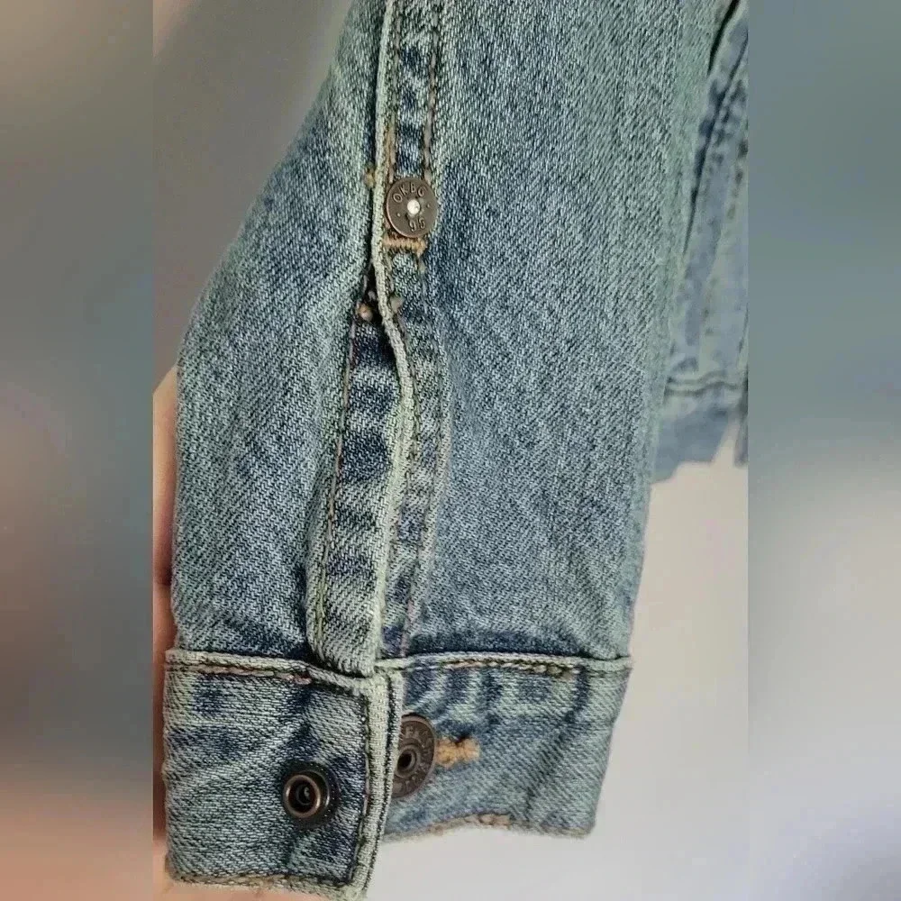 OshKosh B'gosh Kids Classic 100% Cotton Trucker Denim jean Jacket